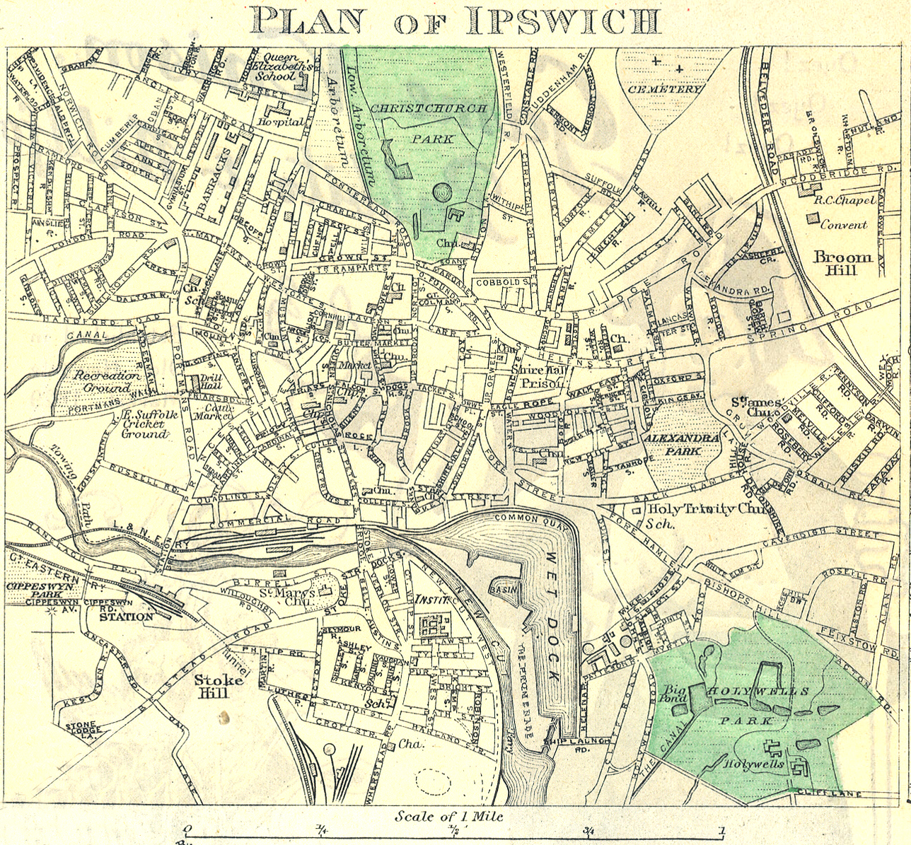 Plan of Ipswich